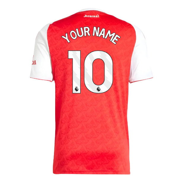 2025-2026 Arsenal Home Shirt (Your Name)-PitchVibe Kits